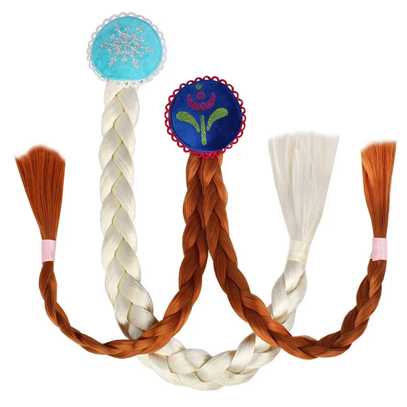Beauty Makeup For Kids - Child Wig Braids Baby Girls Cosplay