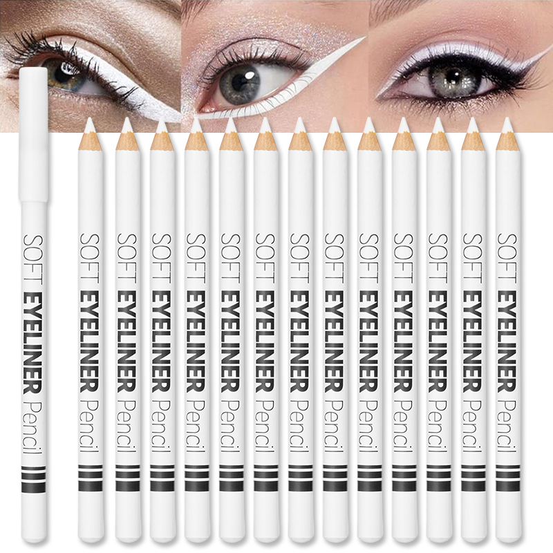 1/12pcs White Eyeliner Makeup  - Beauty Linasi Makeup recension och pris