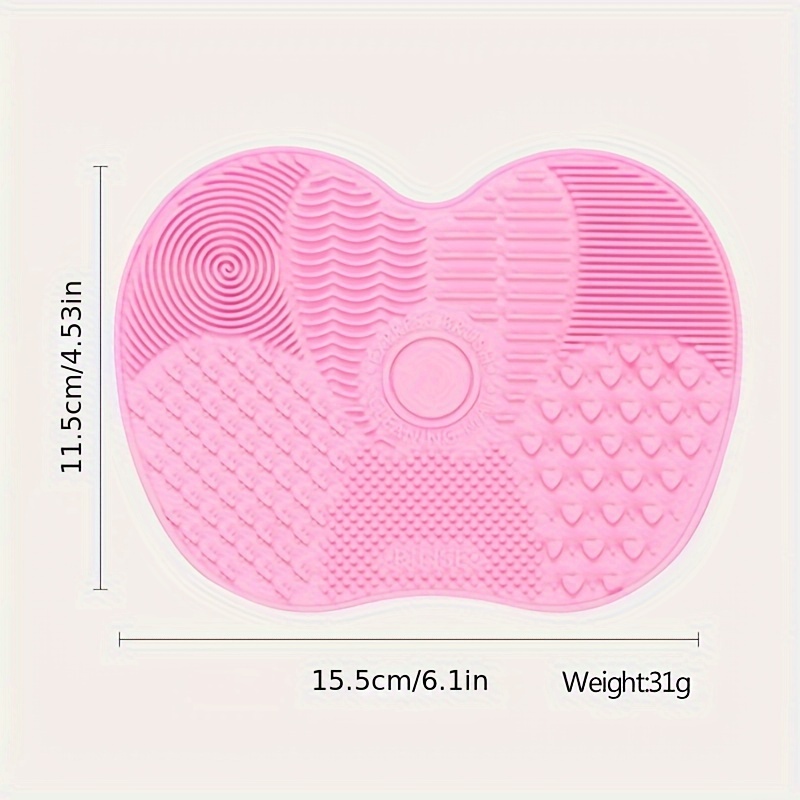 Silicone Apple-Shaped Makeup B - Makeup Brush Set recension och pris