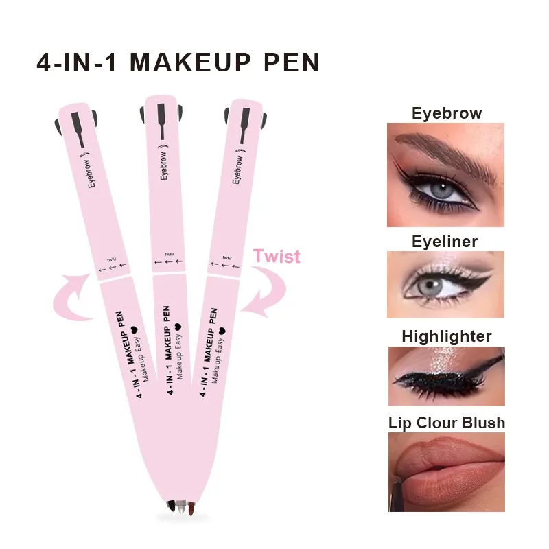 4 In 1 Eyebrow Pencil Lip Line - Beauty Linasi Makeup recension och pris