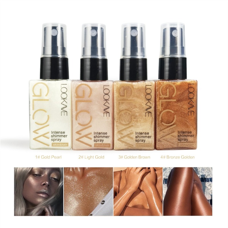 Shimmer Oil Spray Waterproof L - Body Shimmer Lotion recension och pris