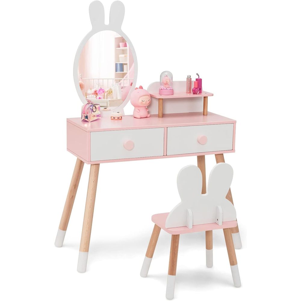EY Kids Vanity, Rabbit Themed  - Beauty Makeup For Kids recension och pris