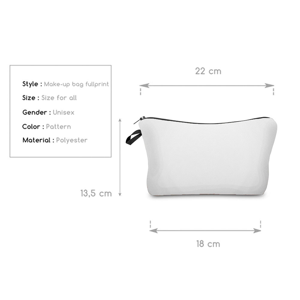 Personal Custom DIY Logo Makeu - Beauty Preservation Makeup Bag recension och pris