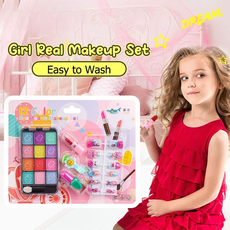 Kids Makeup Kit for Girl Toys  - Beauty Makeup For Kids recension och pris
