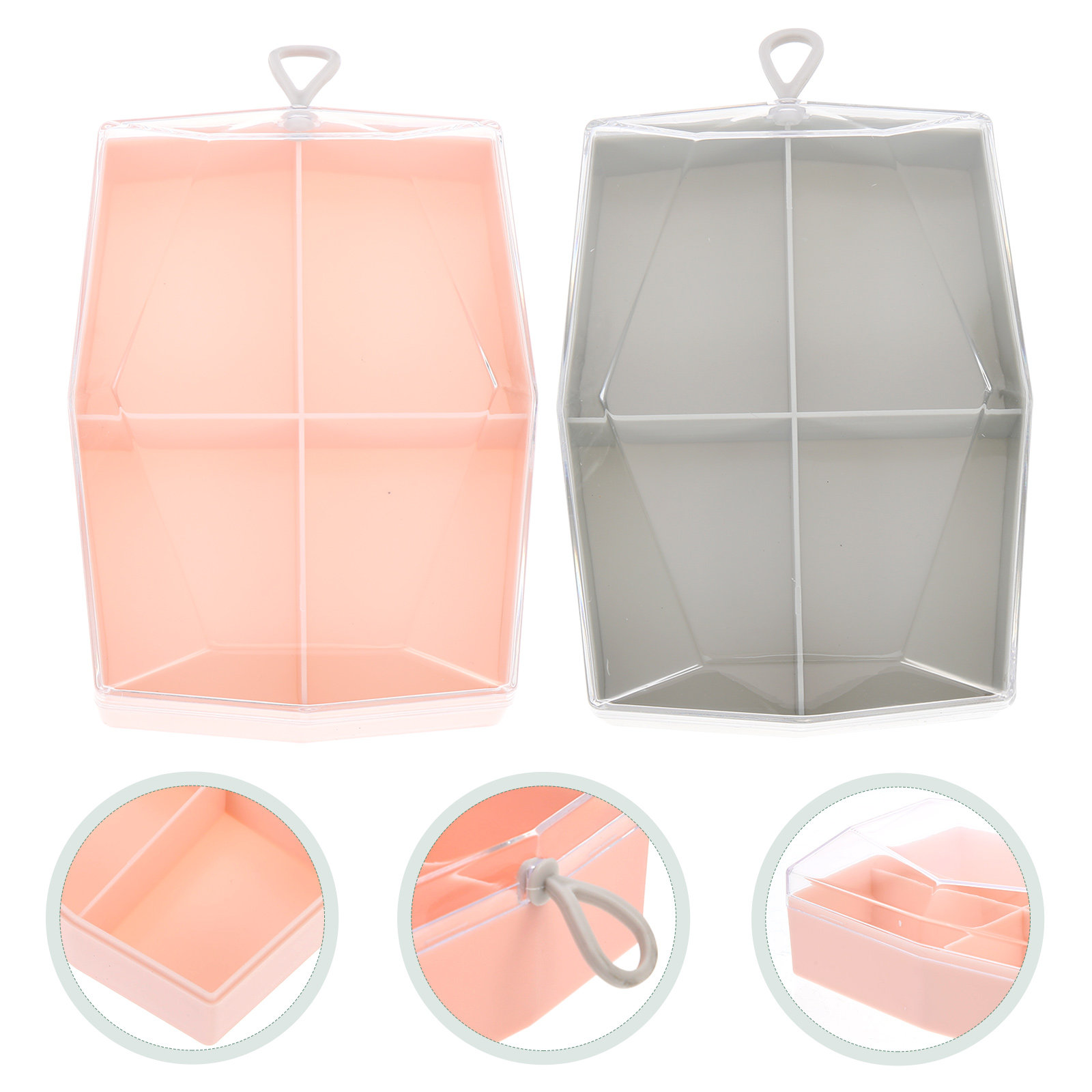 2Pcs Premium ABS Beauty Sponge - Beauty Makeup Case recension och pris