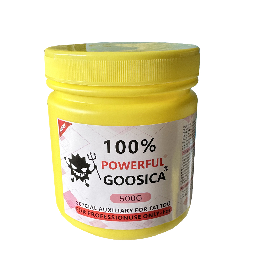 100% Yellow Blue Goosica Tatto - Beauty Linasi Makeup recension och pris