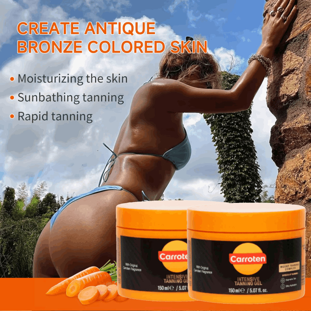 Carrot Shimmer Tanning Gel - S - Body Shimmer Lotion recension och pris