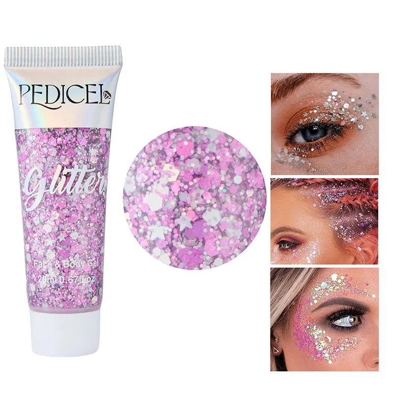 Eye Glitter Nail Hair Body Fac - Body Shimmer Lotion recension och pris