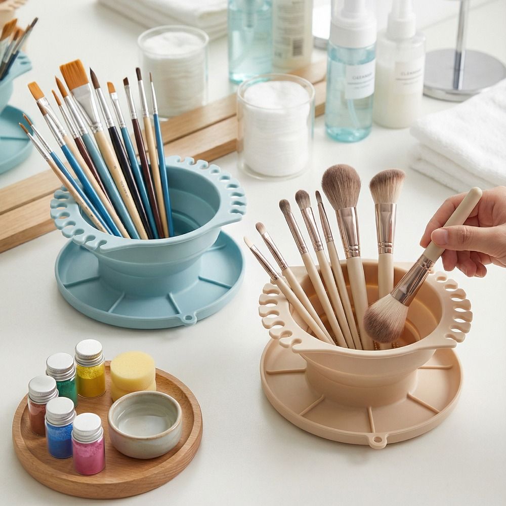 Silicone Material Makeup Brush - Makeup Brush Set recension och pris