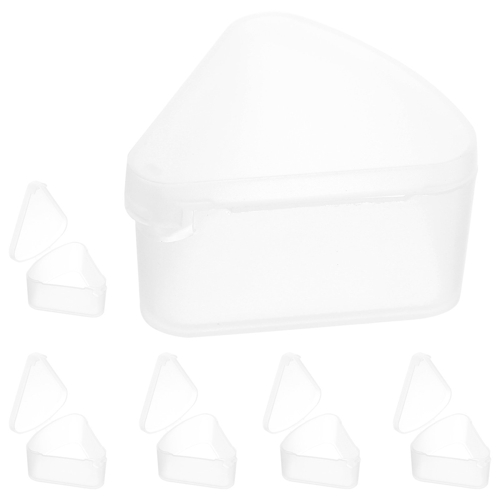 6Pcs Triangle Powder Puff Case - Beauty Makeup Case recension och pris