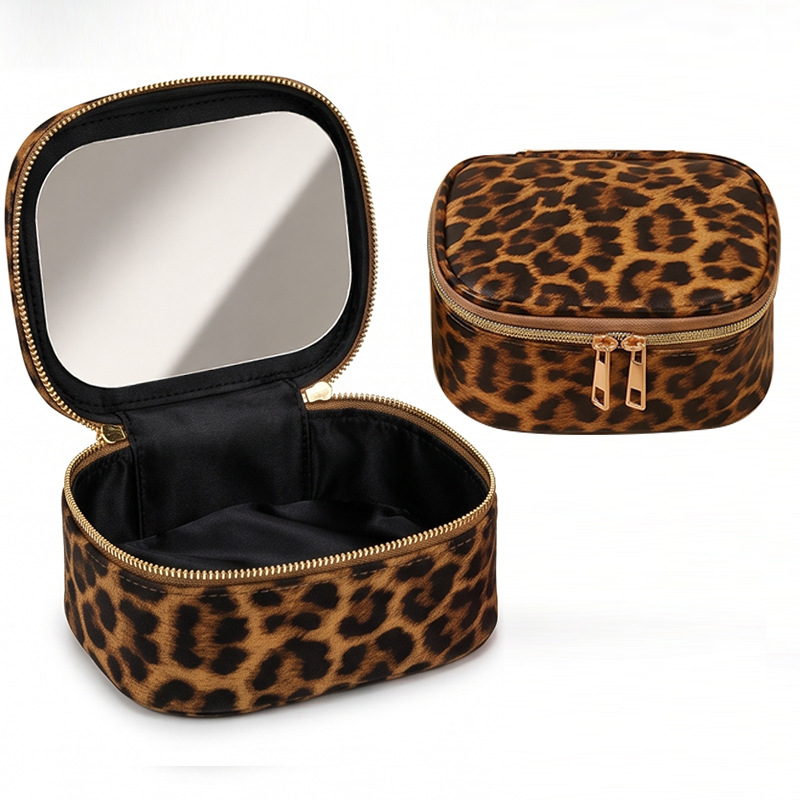 2026 New Makeup Bag with Mirro - Beauty Preservation Makeup Bag recension och pris
