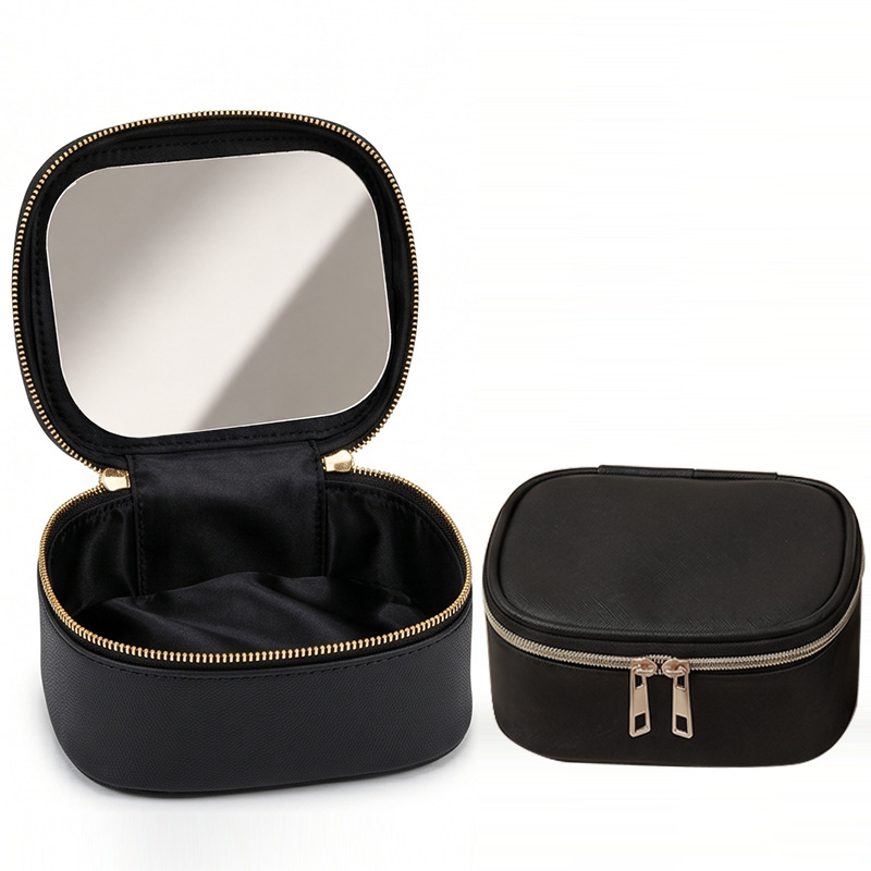 2026 New Makeup Bag with Mirro - Beauty Preservation Makeup Bag recension och pris