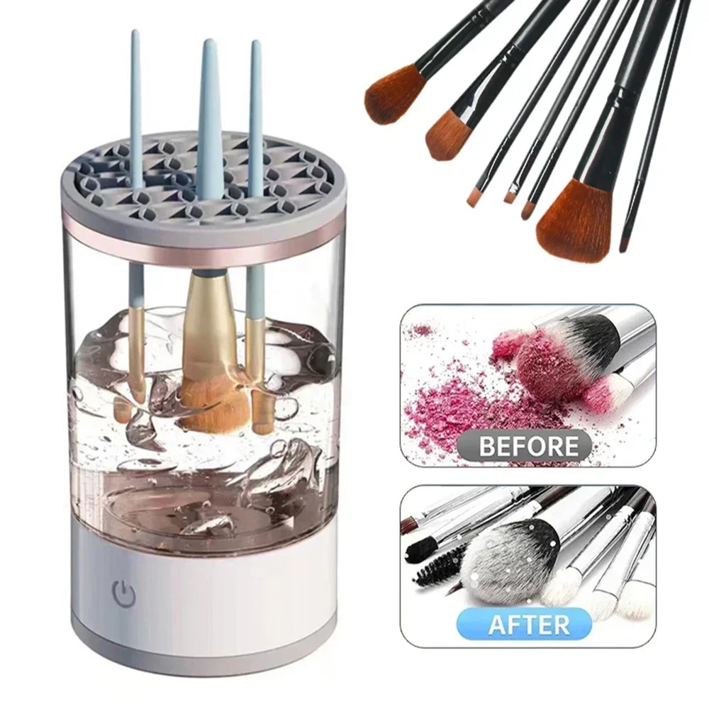 Automatic Electric Makeup Brus - Makeup Brush Set recension och pris
