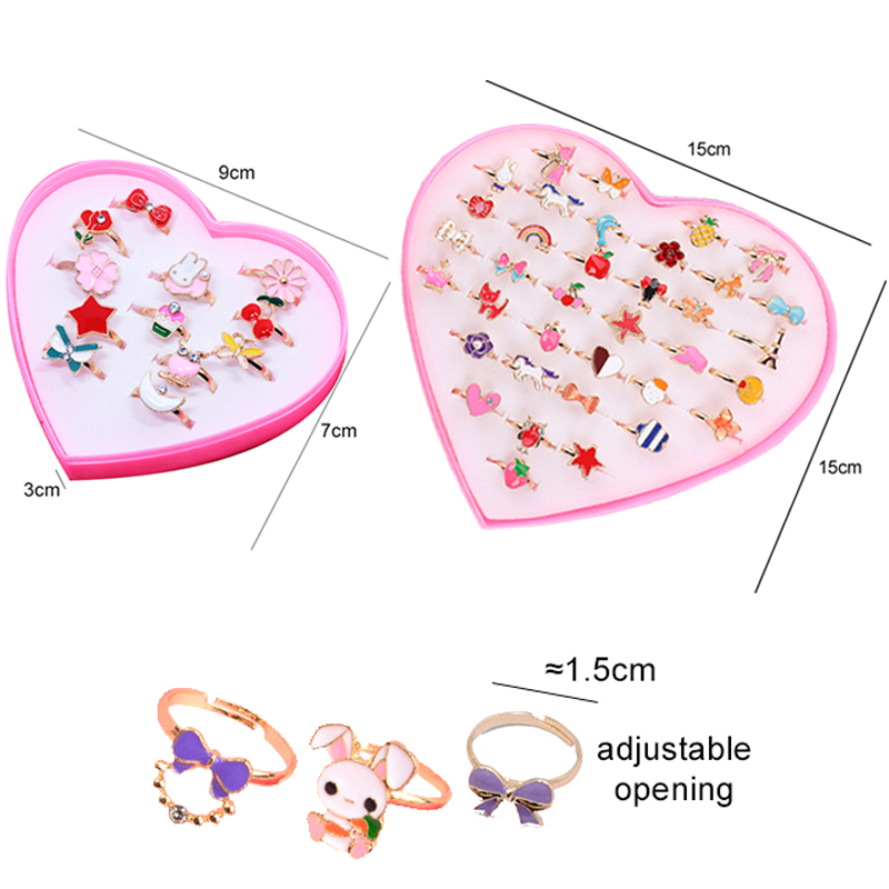 Children Rings Adjustable Exqu - Beauty Makeup For Kids recension och pris
