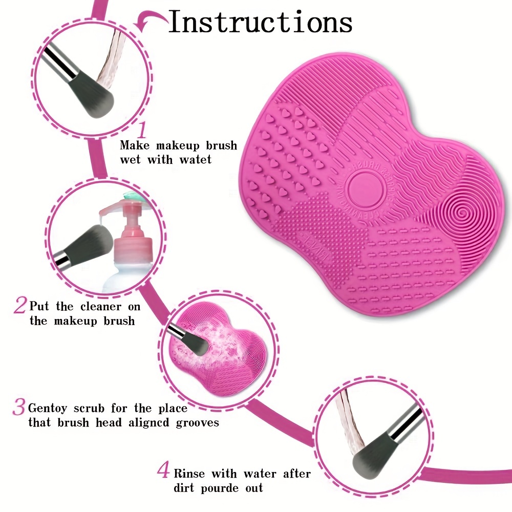 1Pc Silicone Apple-Shaped Make - Makeup Brush Set recension och pris