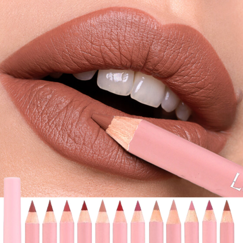 Nude Brown Lip Liner Pencil Li - Beauty Linasi Makeup recension och pris