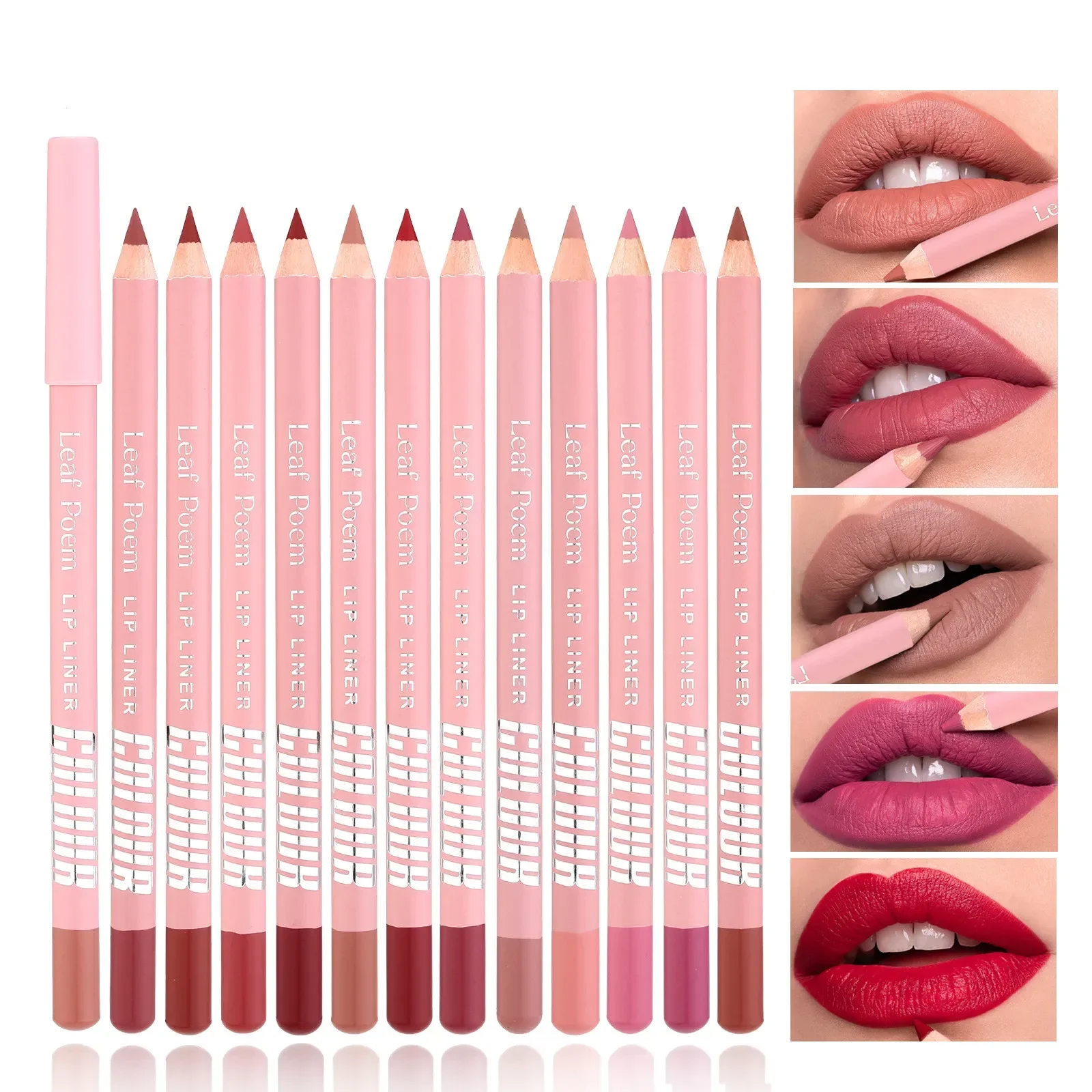 Nude Brown Lip Liner Pencil Li - Beauty Linasi Makeup recension och pris
