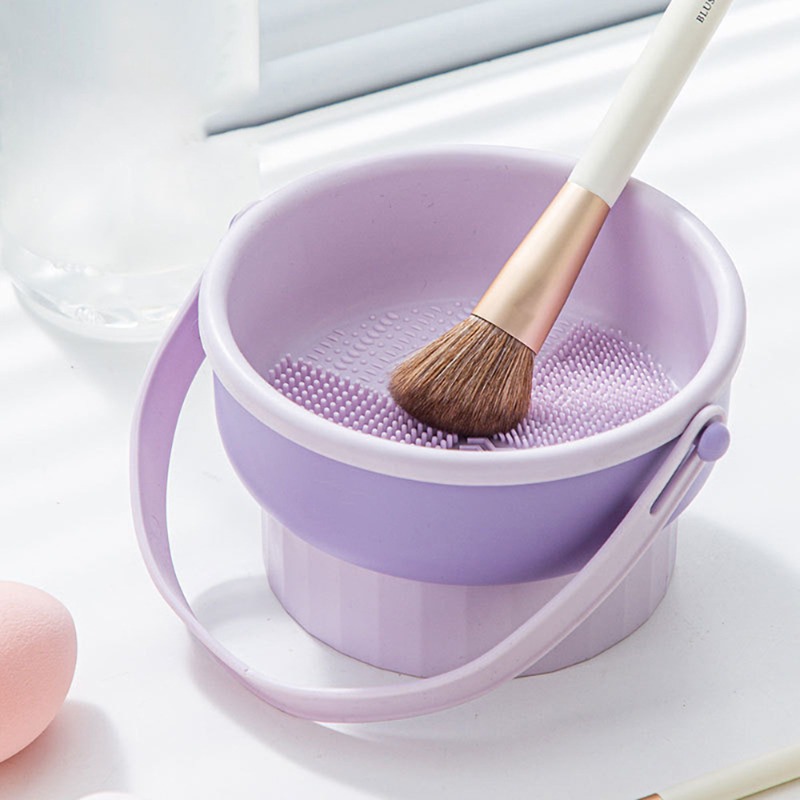 Silicone Makeup Brush Washball - Makeup Brush Set recension och pris
