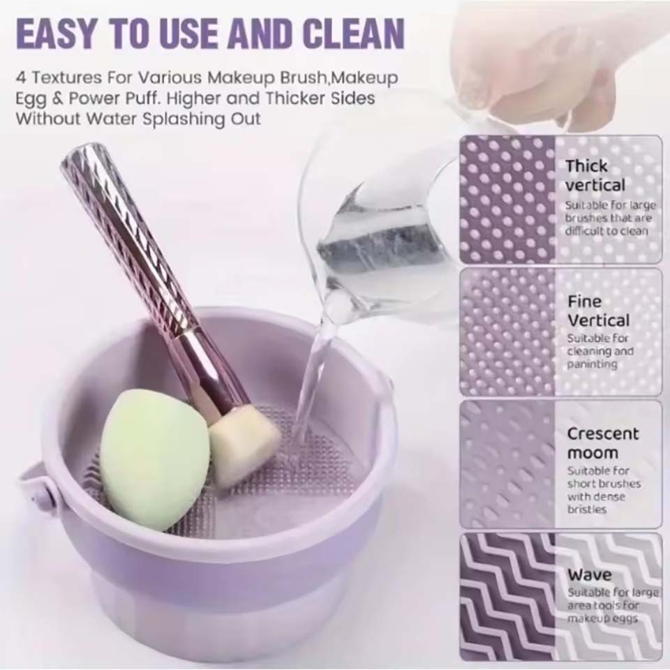 Makeup Brush Cleaning Bowl Bea - Makeup Brush Set recension och pris