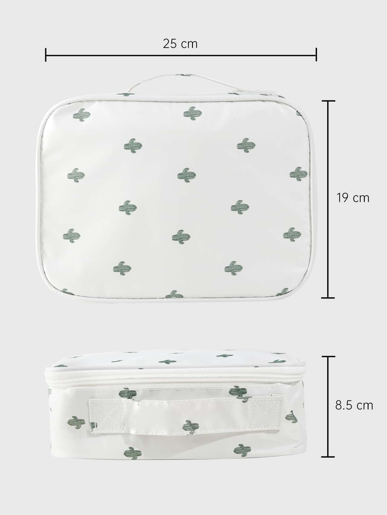1 Pcs Cactus Print Waterproof  - Beauty Makeup Case recension och pris