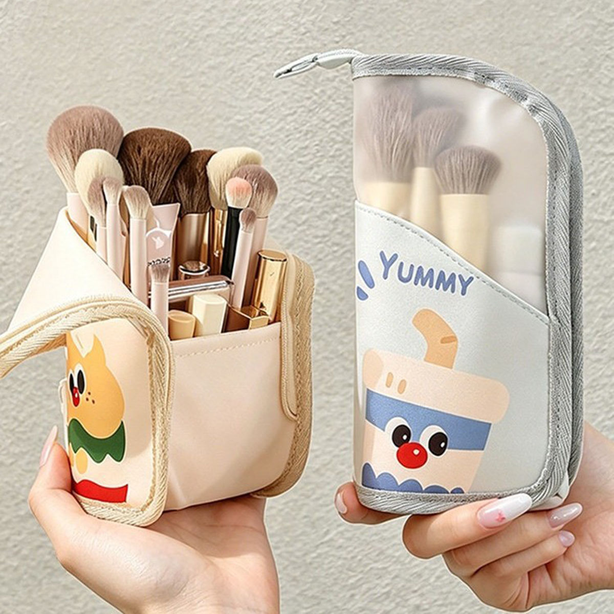 1Pcs Cosmetic Bag Travel Stand - Beauty Makeup Case recension och pris