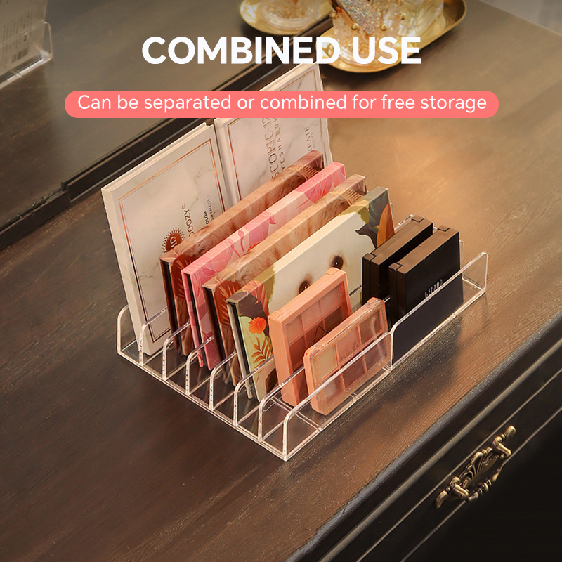 7 Grids Acrylic Table Cosmetic - Beauty Makeup Case recension och pris