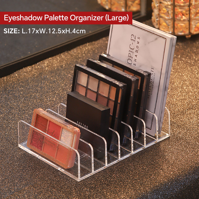 7 Grids Acrylic Table Cosmetic - Beauty Makeup Case recension och pris