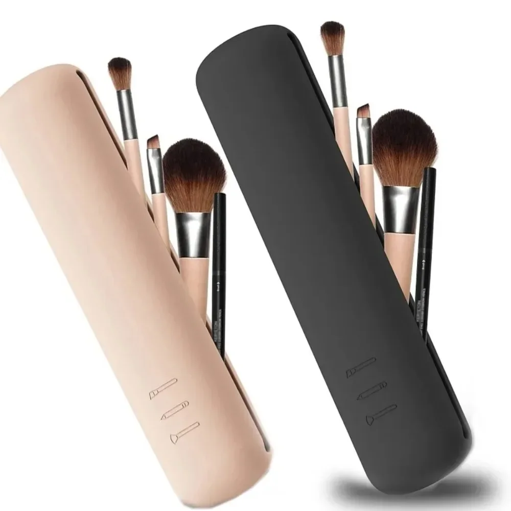 Travel Makeup Brush Holder Sil - Beauty Makeup Case recension och pris