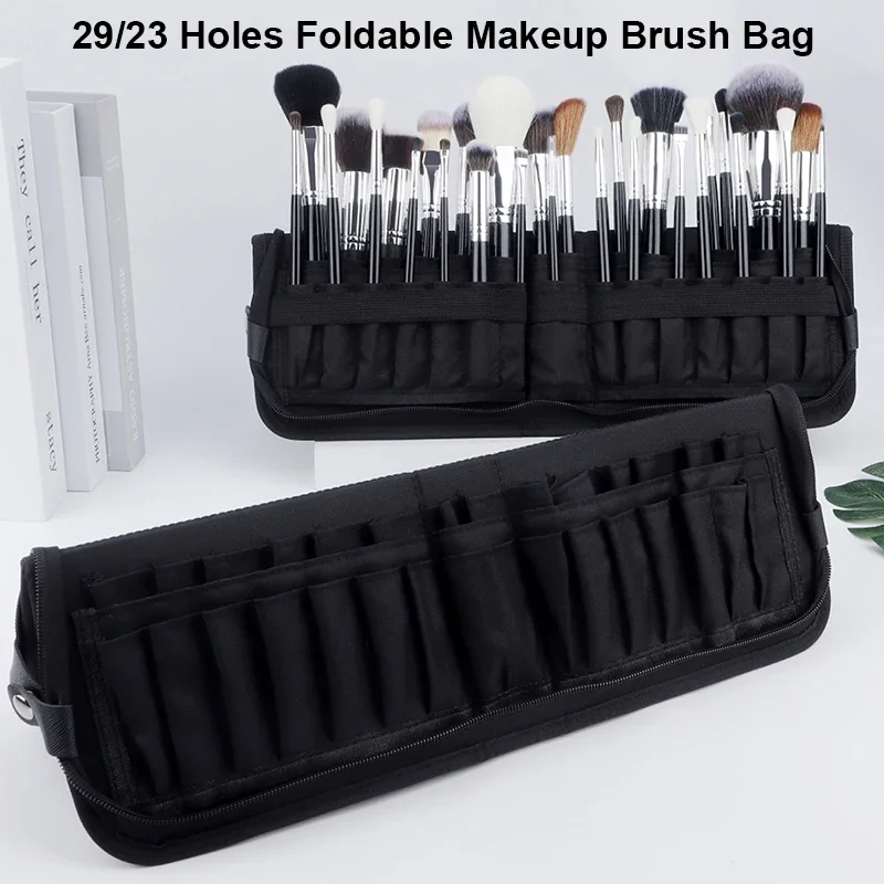 29/23 Holes Foldable Makeup Br - Beauty Makeup Case recension och pris