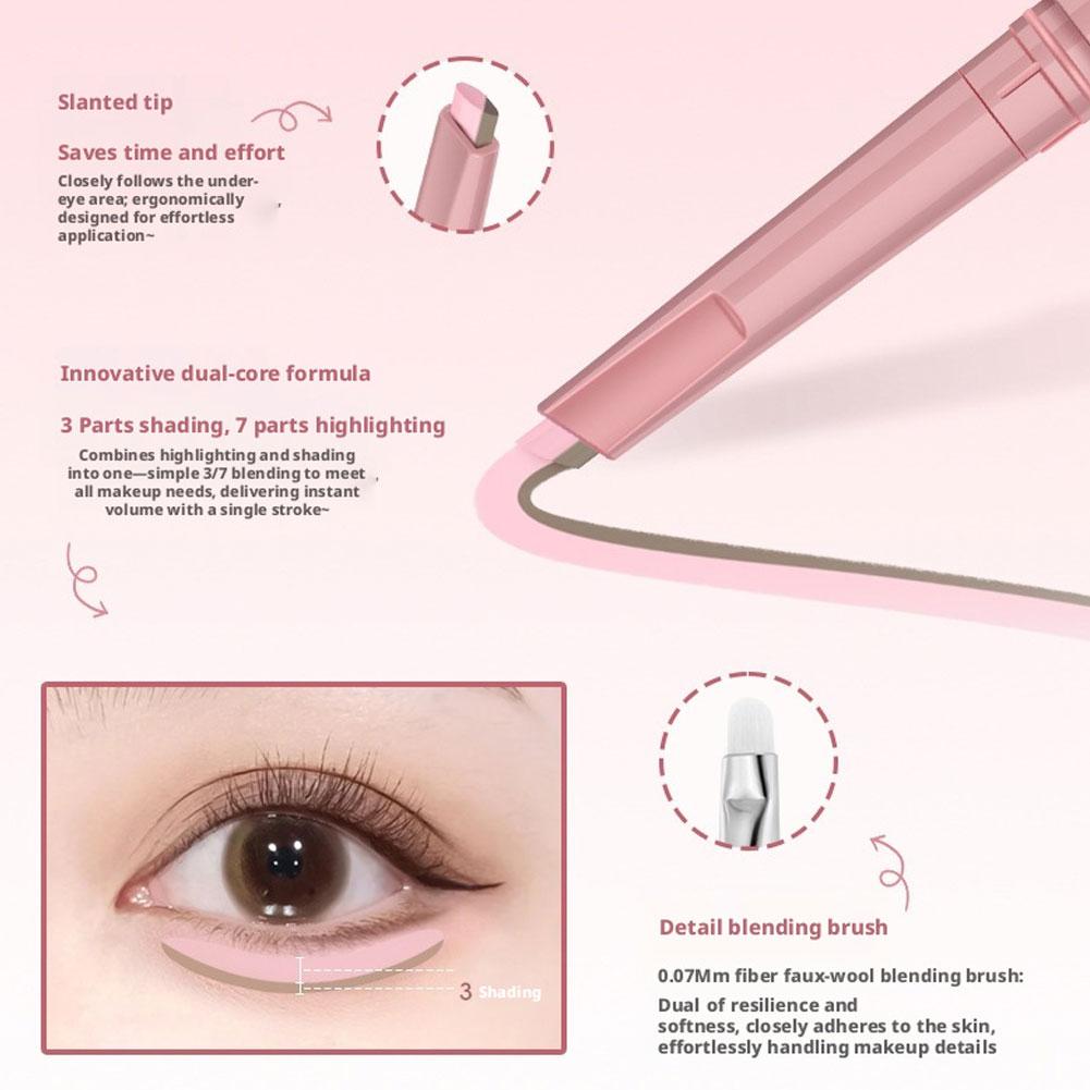 Two Tone Aegyo Sal Stick 1PC P - Makeup Brush Set recension och pris