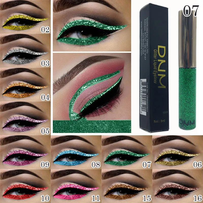 16 Colors Diamond Liquid Eyeli - Beauty Linasi Makeup recension och pris