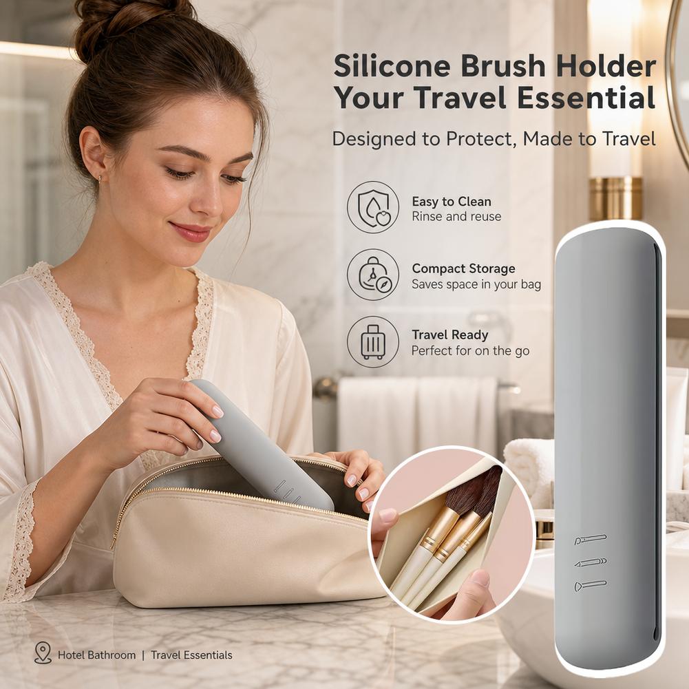 Multi-Function Makeup Brush St - Beauty Makeup Case recension och pris